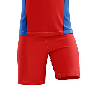 Uniforme de Fútbol Personalizado de Alta Calidad 100% Poliéster, Servicio OEM, Camiseta de Fútbol de Manga Corta, Pantalones Cortos, Conjuntos de Fútbol de Secado Rápido - Product Image 5