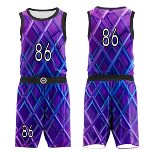 Vêtements de sport haut de gamme au style moderne et à la gestion d'humidité excellente, uniforme de basketball pour l'entraînement - Product Image 1