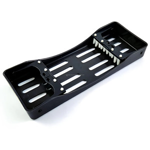 Bandeja de esterilización dental para 5 instrumentos, de plástico autoclavable con agarres de silicona, para clínicas dentales, mayorista líder - Product Image 4