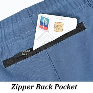 Quick Dry Breathable Eco-Friendly Solid Casual <b>Mid</b> Waist Men Double <b>Layer</b> Shorts High Quality - Product Image 5