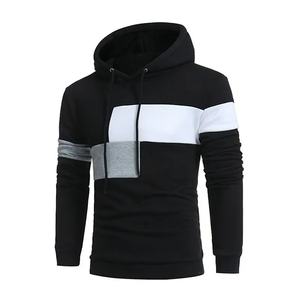 เสื้อฮู้ดดี้กีฬาผู้ชายแบบโอเวอร์ไซส์ ผ้าฟลีซคอตตอน 100% น้ำหนักเบา ระบายอากาศได้ดี แห้งเร็ว เหมาะสำหรับกิจกรรมกลางแจ้งในฤดูหนาว พร้อมโลโก้แบบกำหนดเอง - Product Image 2
