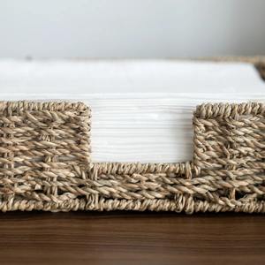 Cesta Porta Servilletas de Seagrass Hecha a Mano, Cesta de Almacenamiento Ecológica al por Mayor, Hecha en Vietnam - Product Image 4
