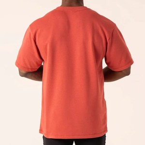 บริการ OEM เสื้อยืดโอเวอร์ไซส์ผู้ชาย ดีไซน์ใหม่ ผ้าฝ้าย 100% ทรงหลวม พิมพ์ลาย ทนทาน คุณภาพดี เสื้อยืดโอเวอร์ไซส์ผู้ชาย - Product Image 2