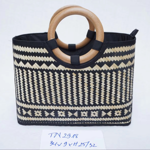 Bolso de Bambú Hecho a Mano en Vietnam, Forma Cuadrada, Bolso Natural, Fabricante al por Mayor, Exportación - Product Image 1