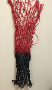 Filets à foin bleu-noir pour chevaux, filets de distribution lente, sacs à foin, balles de foin - Product Image 2