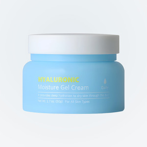 Crème hydratante pour le visage Nabiya Hyaluronic Acid Moisture Gel Cream 50g, crème régénérante pour le visage, crème pour le visage pour hommes, crème pour le visage GHKCU - Product Image 1