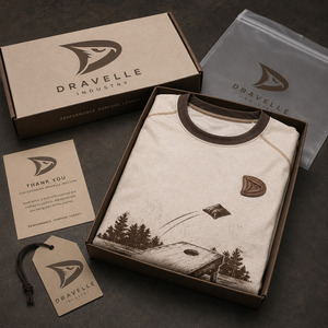 Camiseta de Torneo Personalizada Estilo Vintage para Hombre, Mezcla de Algodón y Poliéster 220GSM, con Logotipo Estampado y Parche - Product Image 4