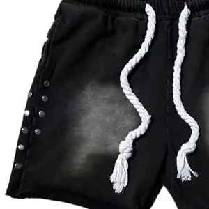 Shorts de sport décontractés pour hommes, haut de gamme, séchage rapide, respirants, couleur unie, en promotion - Product Image 3