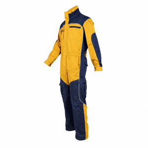 Overol de Trabajo Personalizado para Técnicos de Mantenimiento Industrial para Hombre, con Ribete Reflectante de Dos Tonos, Impermeable, Resistente al Viento, con Cierre en el Pecho - Product Image 3
