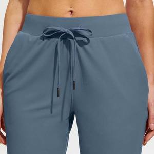 Pantalones Deportivos de Secado Rápido y Transpirables para Mujer, Cintura Alta, Lona, Color Sólido, para Invierno, Correr, Senderismo, Ropa Deportiva Informal - Product Image 5