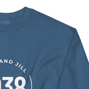 Sweat-shirt graphique personnalisé Jack and Jill pour homme, confortable, en molleton doux, col rond, manches longues, streetwear décontracté, pull-over, vente en gros - Product Image 5