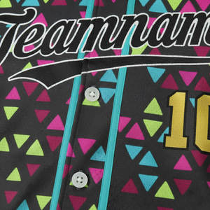 Nouveaux maillots de baseball unisexes en gros, haute qualité, 100 % polyester, manches courtes, étiquette personnalisée, tailles adultes, t-shirt de softball - Product Image 4