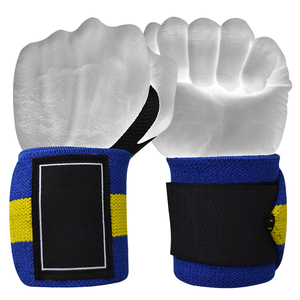 Wrist Support Adjustable Wrist <b>Wraps</b> for Men and Women Compression Wrist Support Brace for Gym Weightlifting Fitness Workout - Product Image 6