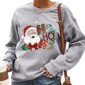 Soft Brushed Fabric With Custom <b>Christmas</b> Graphics And Relaxed Shape <b>For</b> Seasonal Comfort <b>Women</b> <b>Christmas</b> <b>Sweatshirt</b> - Product Image 1
