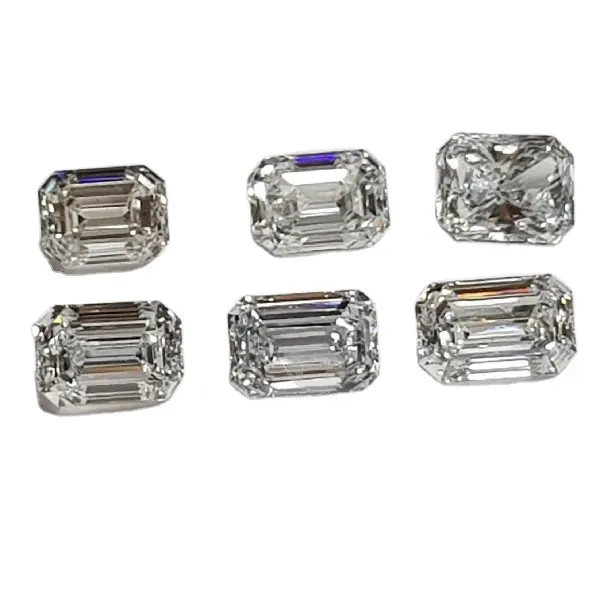 Buy Loose Diamond 0.70 TO 0.79 Carat GHI Color White I Purity Fancy Shape Emerald Cut Diamond Manufacturing