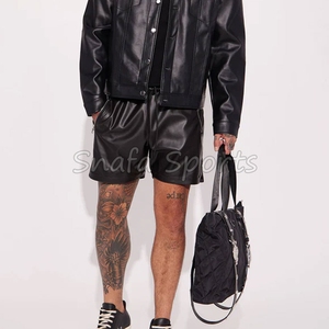 กางเกงหนังขายดี ดีไซน์ล่าสุด ขายส่ง กางเกงหนังผู้ชายสไตล์โดดเด่น ปี 2025 กางเกงหนังผู้ชายน้ำหนักเบา - Product Image 3