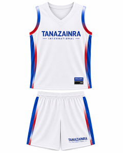 Maillot de basketball personnalisé pour homme, grande taille, respirant, séchage rapide, extensible dans quatre directions, col en V, haute qualité, faible MOQ - Product Image 1