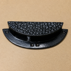 Elegant Shell Drawer Pull | Cast Iron Cabinet Handle for Kitchen Dresser Wardrobe Furniture Decorative Hardware Home Improvement - Product Image 1
