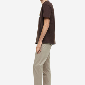 Hot Sales Men Running Quick Dry Comfortable Oversized Blank Windproof Polyester/Cotton Stand <b>Collar</b> <b>T</b>-<b>Shirt</b> Factory Direct - Product Image 1