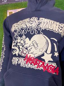 Sweat à capuche unisexe le plus vendu, 100 % coton molletonné, coupe ample, avec poche, personnalisable, idéal pour l'hiver, pour homme - Product Image 4