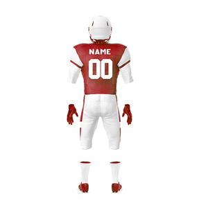 American Football Uniform Premium Lightweight Team Jersey Set Breathable Fabric Comfortable Fit Durable <b>Athletic</b> Sportswear - Product Image 2