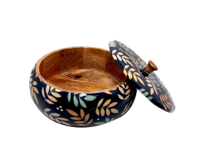 Ensemble de casseroles et récipients de service classiques en bois massif, faits à la main, écologiques, pour fondue, roti et plats mijotés, avec fonction de maintien au chaud et de stockage, compatibles tous feux - Product Image 4