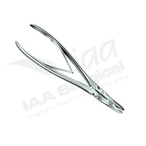 Rongeur orthopédique à double action pour la coupe des os, en acier inoxydable, réutilisable - Product Image 3