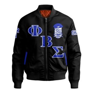 Veste en satin bleu OEM 2026 Beta Sigma, style universitaire pour fraternité grecque Big Sigma, vêtements de collège personnalisés, vêtements d'extérieur de qualité - Product Image 3