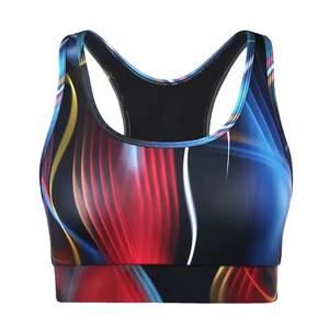 Top Deportivo de Yoga para Mujer, Transpirable, Elástico en 4 Direcciones, con Relleno en el Pecho, para Correr, Fitness y Deportes - Product Image 2