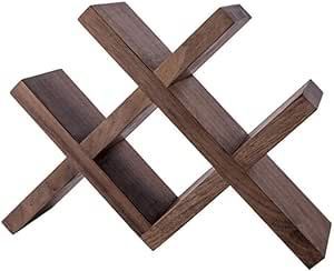 Wine <b>rack</b> minimalist wine storage premium <b>bar</b> ware wooden bottle organiser geometric wine <b>rack</b> portable wine holder home decor - Product Image 4