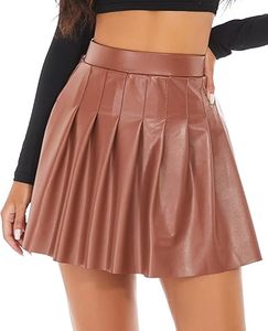 Minifalda de Cuero para Mujer, Falda Corta Ajustada de Cintura Alta, Logotipo Personalizado, Fabricante OEM, Proveedor Mayorista - Product Image 1