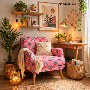 Jaipur Handmade Block Print Pure Cotton Home Decor Textile Sustainable Vintage Durable Soft <b>Machine</b> Washable Daily Use Non Toxic - Product Image 3