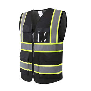Chaleco de Seguridad Ajustable de Alta Calidad con Múltiples Bolsillos, Parche con Logotipo Reflectante, Chaleco de Seguridad para el Trabajo, Servicio OEM - Product Image 6