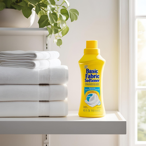 Basic Fabric Softener with Fresh Orange & Leafy Notes Encapsulated <b>Perfume</b> for Softness and Freshness <b>Laundry</b> Care Product - Product Image 1