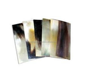 Caches-poignées rectangulaires en corne de buffle, naturels, faits à la main et écologiques |   pour couteaux et outils personnalisés - Product Image 1