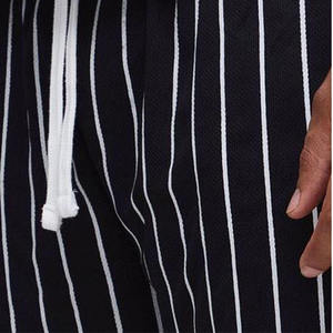 Top Selling Men's <b>Black</b> Striped Board Shorts For Men Lightweight <b>Fabric</b> Elastic Waist Drawstring Short Length Men's Swim Shorts - Product Image 4
