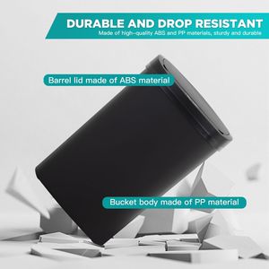 Cestino per Rifiuti da Cucina Smart con Sensore Senza Contatto, 13 Galloni, in Plastica, per Uso Interno, Nero - Product Image 3