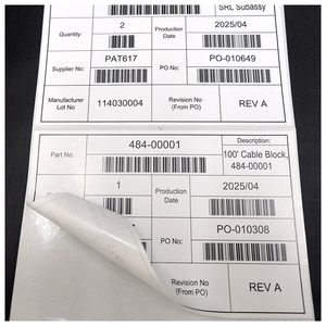 ฉลากบรรจุภัณฑ์แบบมีกาวในตัววัสดุหลากหลายชนิดสติกเกอร์กาว - Product Image 6