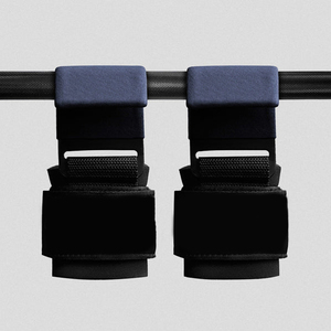 High Quality Neoprene Soft Heavy Duty <b>Weight</b> Lifting Hooks-Best Weightlifting Strap Hooks for Gym <b>Training</b> Workout Wholesale - Product Image 3