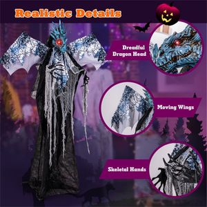 6 Halloween Decorations with Poseable Wings and Arms - Product Image 5