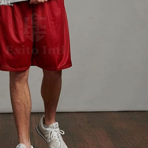 Servicio OEM, Shorts de Malla Casuales de Cintura Media para Hombre, Secado Rápido, Alta Calidad, Logotipo y Diseño Personalizados, Venta al Por Mayor - Product Image 4