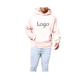 Sweat-shirts à capuche zippés sur toute la longueur pour hommes, coupe ample et oversize, personnalisables, en molleton de coton mélangé, style basique, vente en gros - Product Image 5