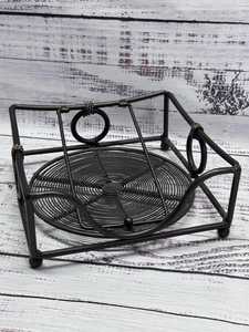Premium Iron Napkin Holder Durable Tabletop Tissue Stand - Product Image 5