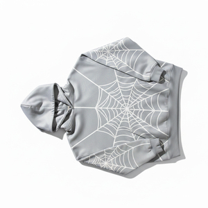 Sudadera con Estampado de Telaraña Bordada de Alta Calidad 2026, Estilo Urbano, Oversize, Invierno, para Hombre y Mujer, Y2K, Hip Hop, Felpa, en Oferta - Product Image 1