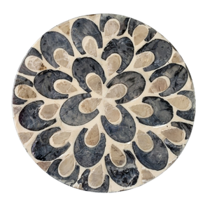 Hand Polished MOP Shell Placemat Luxury Table Accessory for Interior Styling and High Fashion Home Decor - Product Image 2