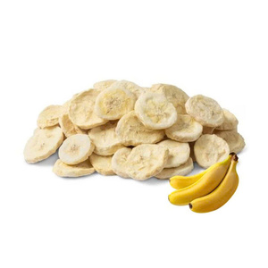 Rodajas de Plátano Liofilizadas Naturales Vietnamitas, Snack Crujiente de Fruta Tropical, Empaque a Granel al por Mayor - Product Image 1