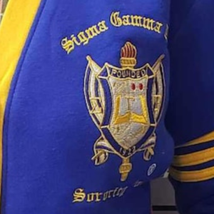Sigma Gamma Rho <b>Cardigan</b> Sweater Custom Greek Letter Knitwear Button Front Long Sleeve Casual Fashion <b>Cardigan</b> Womens Streetwear - Product Image 3