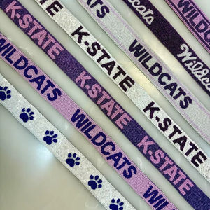 Correa de bolso con cuentas y lentejuelas Hotty Toddy de moda, cinturón de diseñador para bolsos de hombro, clutch y bandolera de Glowin Fashion - Product Image 1