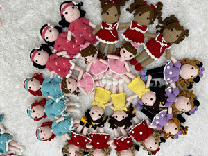 Jouets mignons pour bébés filles, poupée Anne Shirley, meilleures ventes, poupée amigurumi, amigurumi au crochet et poupée en peluche - Product Image 2