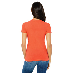 T-shirt personnalisé pour femme avec logo – Impression de logo sur mesure – T-shirt femme personnalisé avec logo - Product Image 3